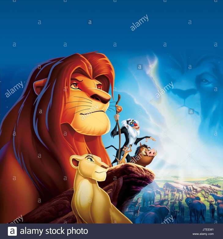 roi Lion puzzle en ligne