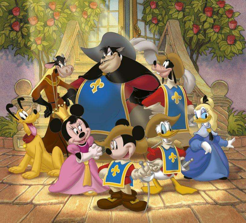 Mickey, Donald, Goofy: The Three Musketeers παζλ online
