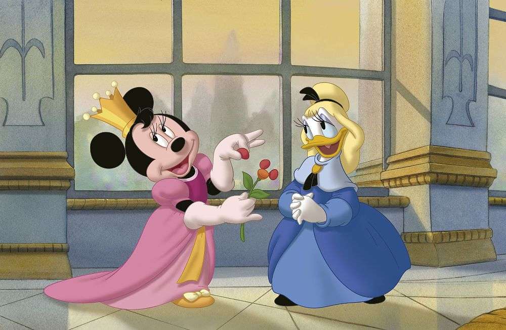 Mickey, Donald, Goofy: A három testőr kirakós online