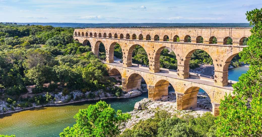 Pont du Gard онлайн пъзел