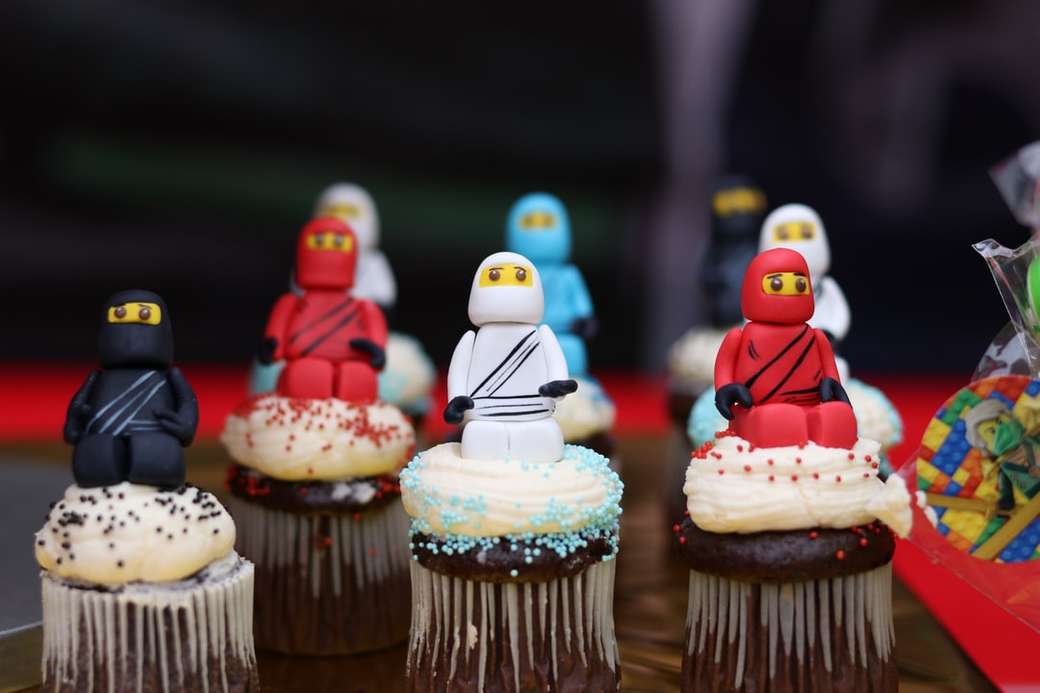 Ninja cupcakes online παζλ