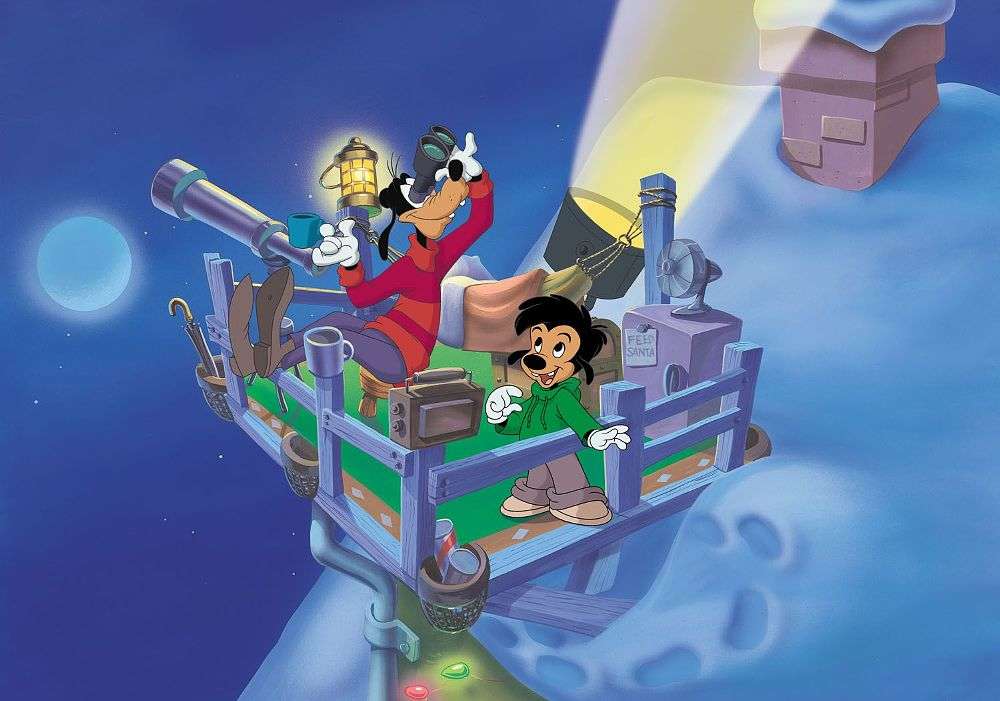 Mickey. Sprookjesachtige vakanties legpuzzel online