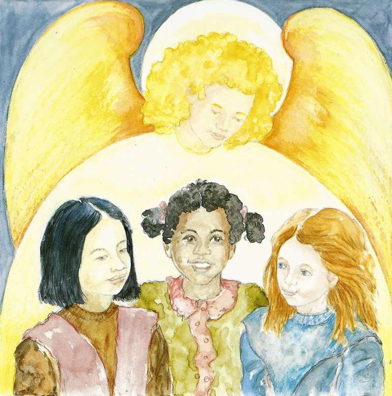 Για παιδιά: φύλακες άγγελοι online παζλ