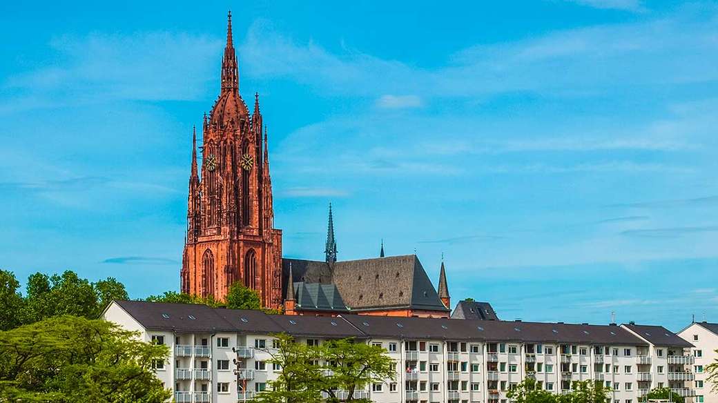 Катедралата във Франкфурт на Майн онлайн пъзел