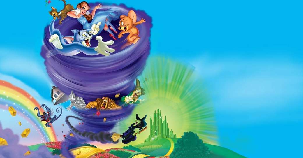 Tom și Jerry: Vrăjitorul din Oz puzzle online