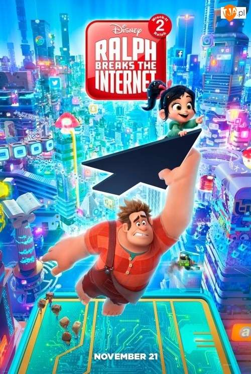 Wreck-It Ralph on the Internet online puzzle