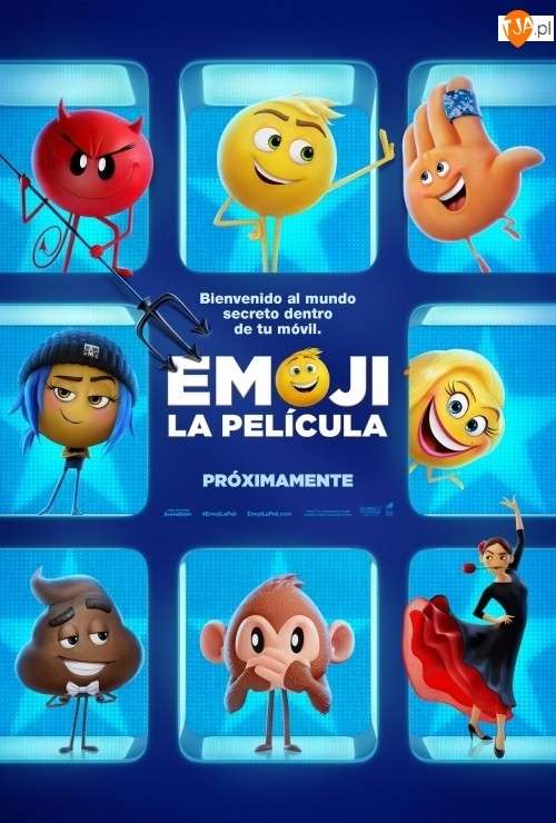 Фільм емоцій "Emoji Movie" онлайн пазл