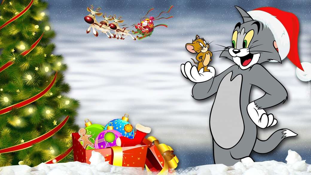 Tom och Jerry pussel på nätet