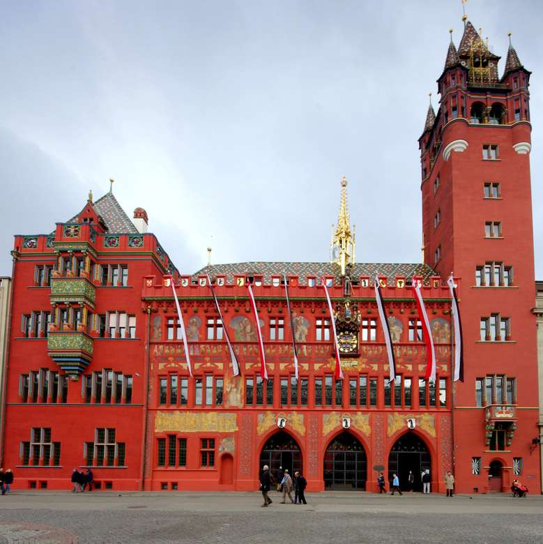 Basel Town Hall Suíça quebra-cabeças online