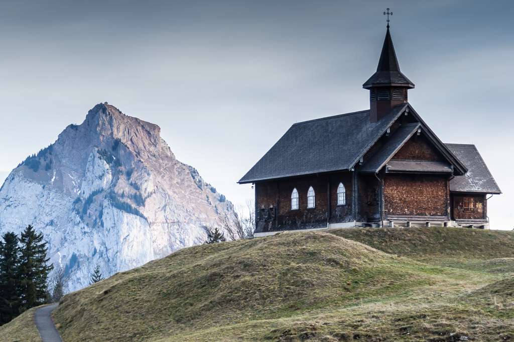 Chapel on Stoos jigsaw puzzle online