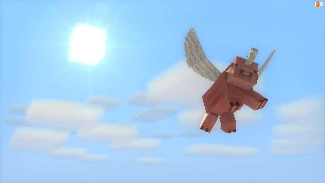 Flying Pegasus One-Pig quebra-cabeças online