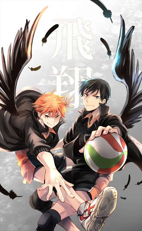 shoyo and tobio <3 jigsaw puzzle online