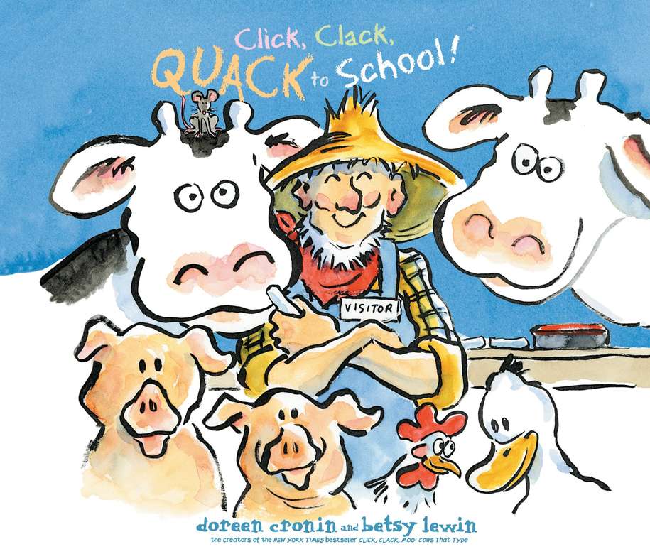 Clicca, Clack Quack a scuola puzzle online