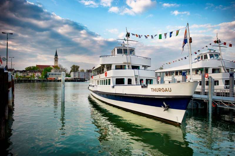 Romanshorn Hafen am Bodensee Puzzlespiel online