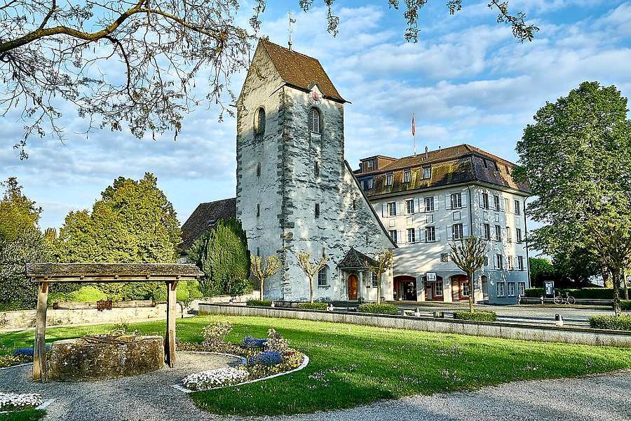 Castelul Romanshorn de pe Lacul Constanța puzzle online