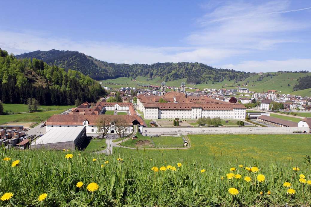 Einsiedeln Abbey Unesco Patrimoniul Mondial puzzle online