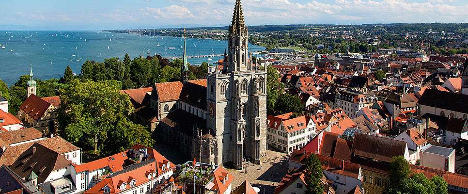 Konstanz at the Bodensee online puzzle
