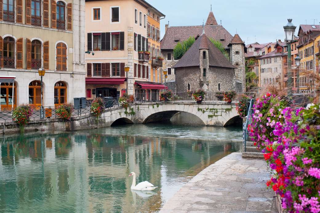 Annecy in France online puzzle