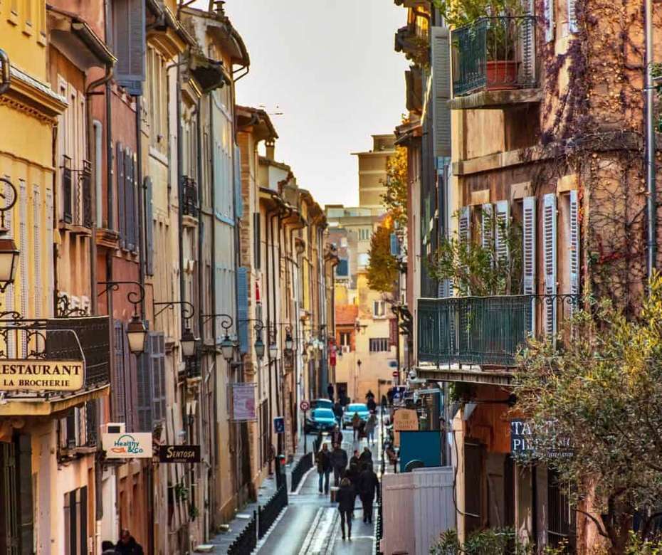 Aix-en-Provence Frankrike pussel på nätet