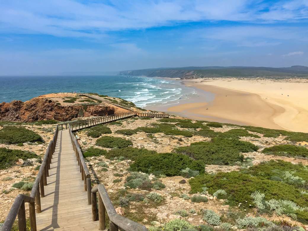 Portugal playa de Bordeiro rompecabezas en línea