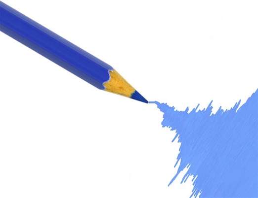 b je pro modrou tužku skládačky online