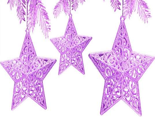 p для фиолетовых звезд онлайн-пазл