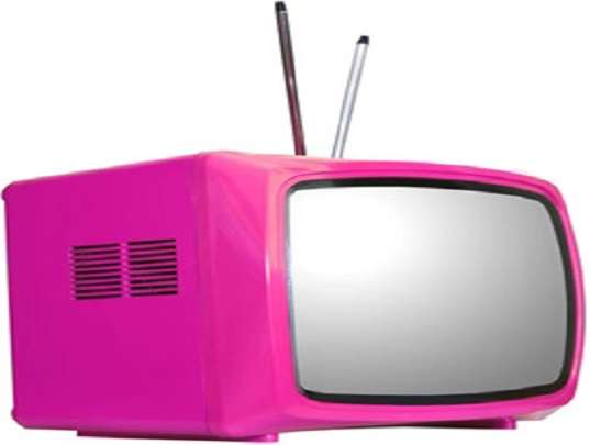 p är för rosa tv Pussel online