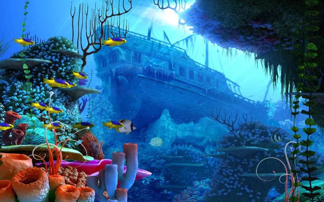 подводен свят онлайн пъзел