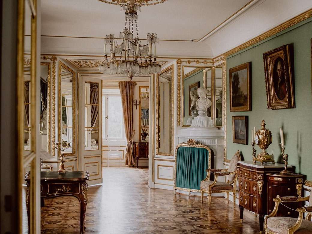 Kammaren i Łazienki-palatset pussel på nätet