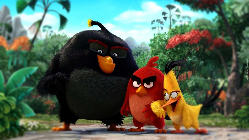 Angry Birds παζλ online