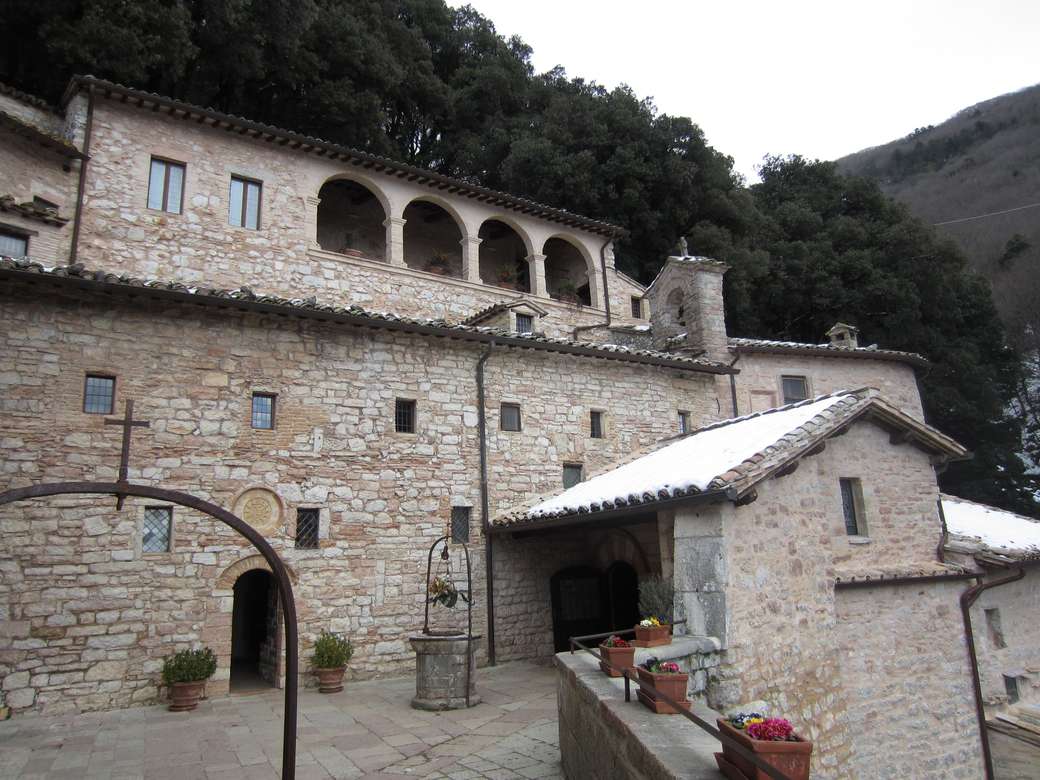 Assisi Hermitage Carceri Eremo online puzzle