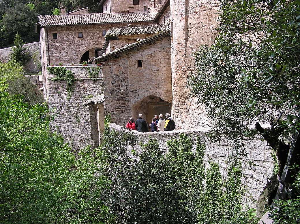 Assisi Hermitage Carceri Eremo skládačky online