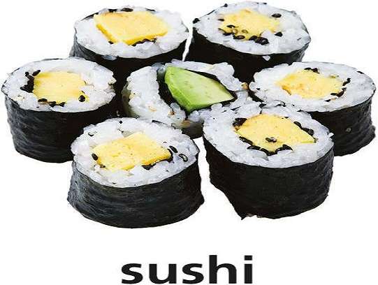 s для суши онлайн-пазл