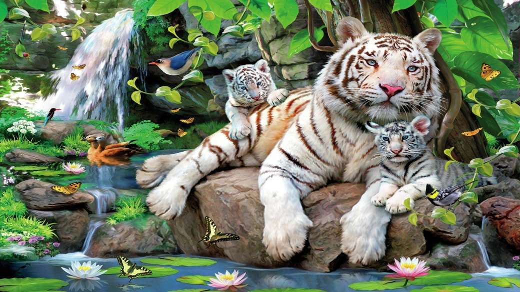 Tigers... jigsaw puzzle online