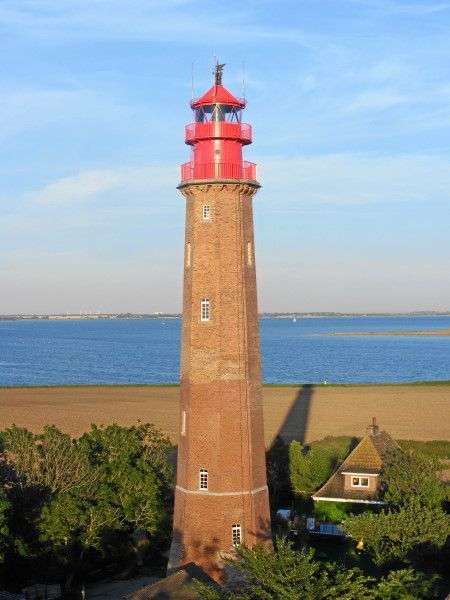 Fehmarn lighthouse Flügge jigsaw puzzle online