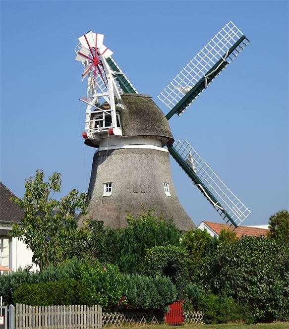 Moulin à vent de l'île de Norderney puzzle en ligne
