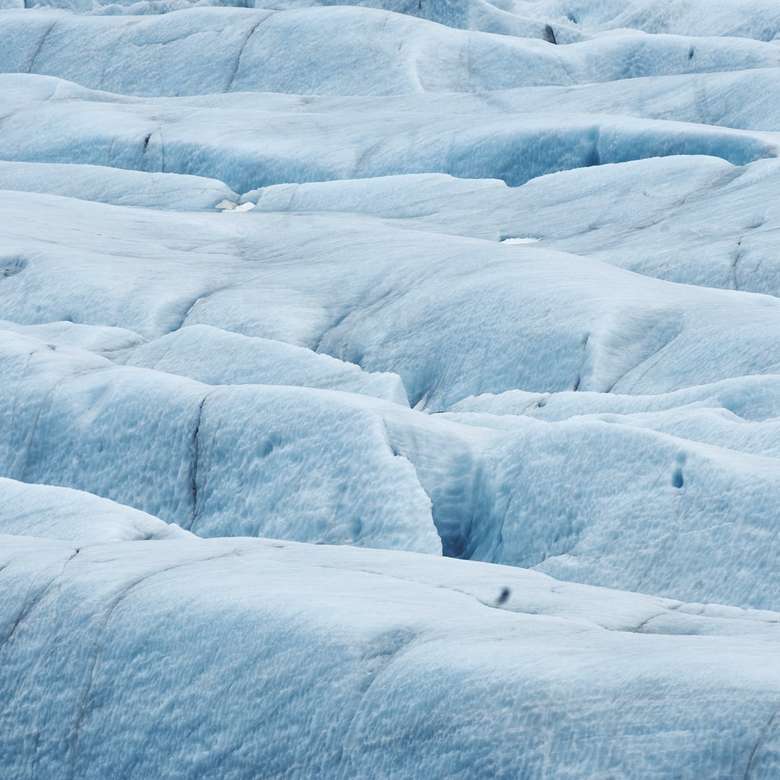пейзажна фотографія льодовикового поля онлайн пазл