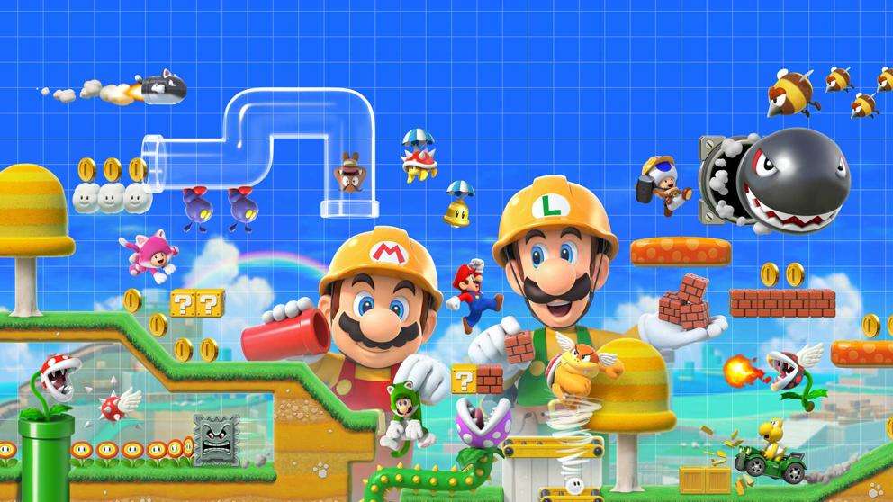 Mario Maker 2 quebra-cabeças online