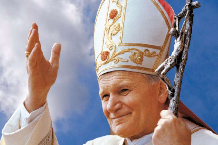 SVATÝ. POPE JOHN PAUL II skládačky online