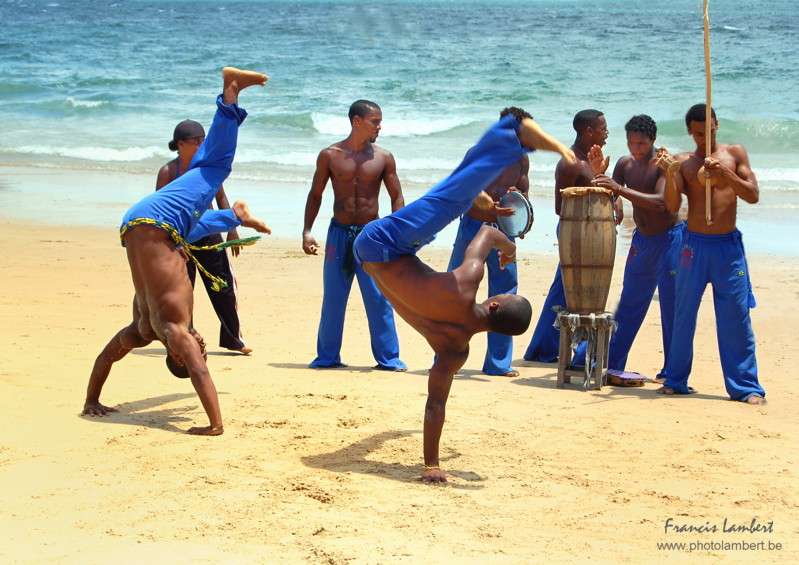 Capoeira- arte marcial rompecabezas en línea