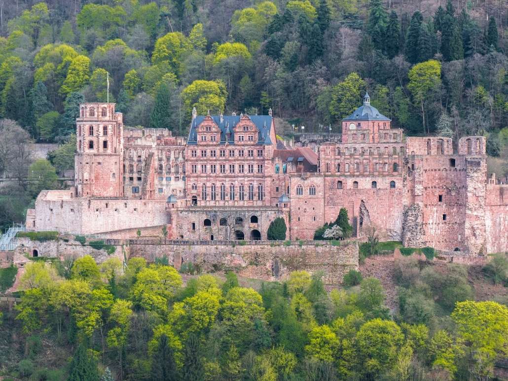 Замъкът Хайделбергер онлайн пъзел