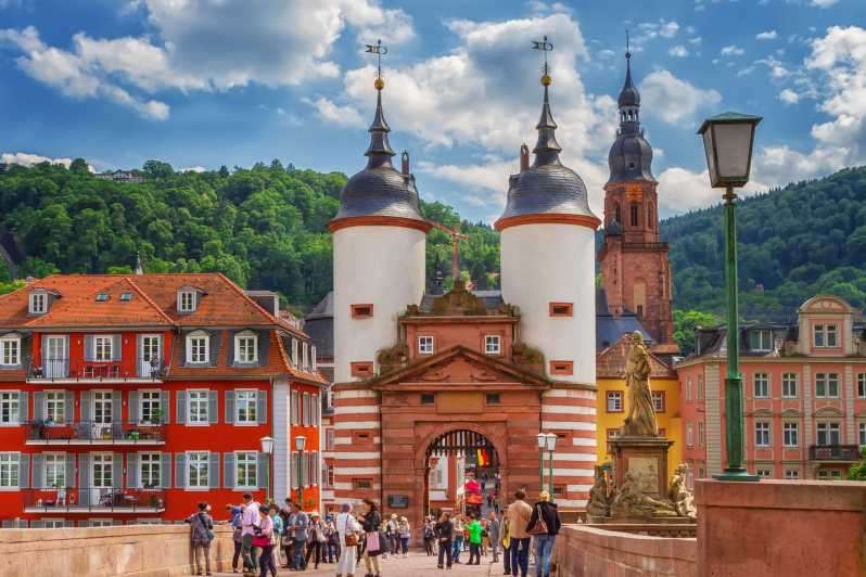 Heidelbergův most přes Neckar online puzzle