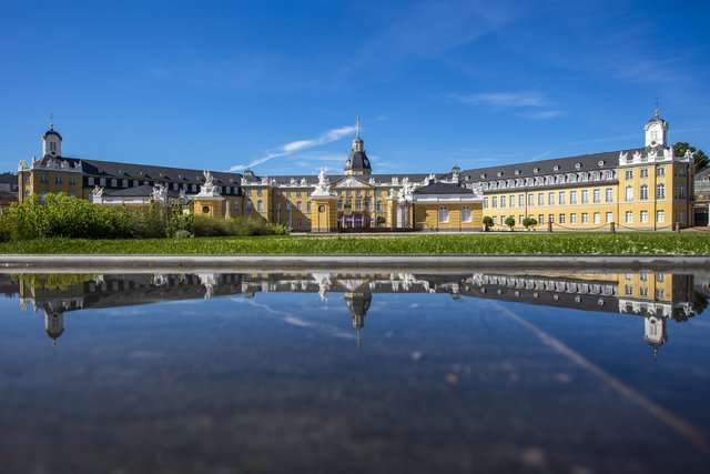 Karlsruher Schlossanlage Online-Puzzle