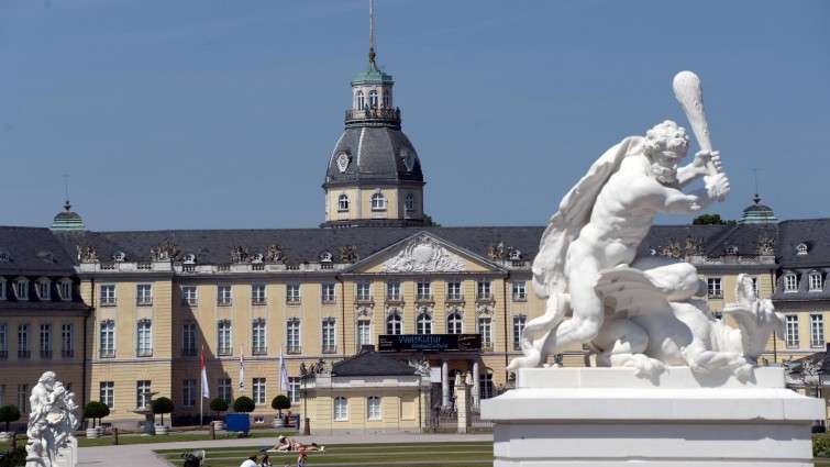 Karlsruhe palatskomplex pussel på nätet