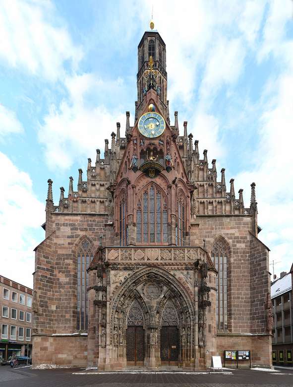 Neurenberg Frauenkirche online puzzel