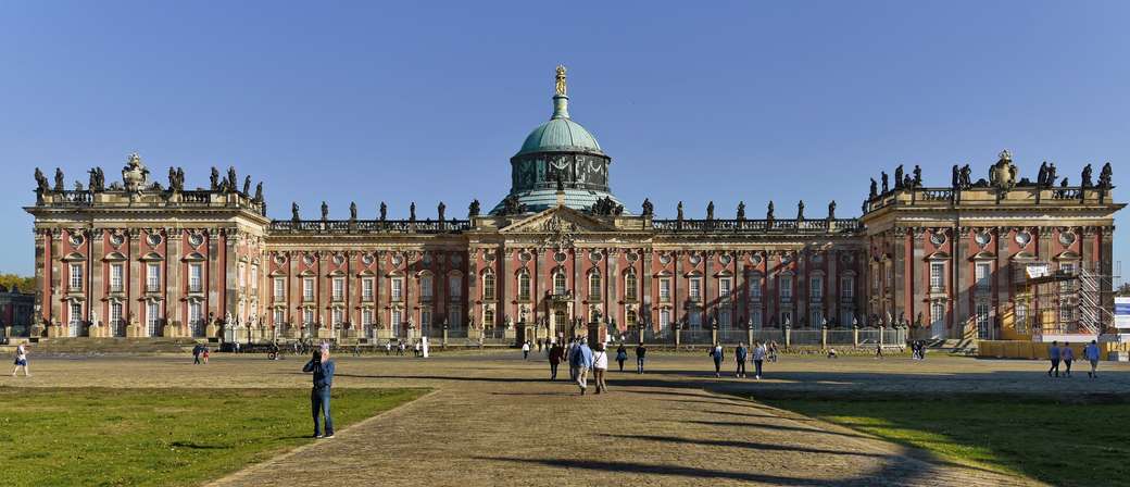 Complexo do palácio Potsdam Sanssouci quebra-cabeças online
