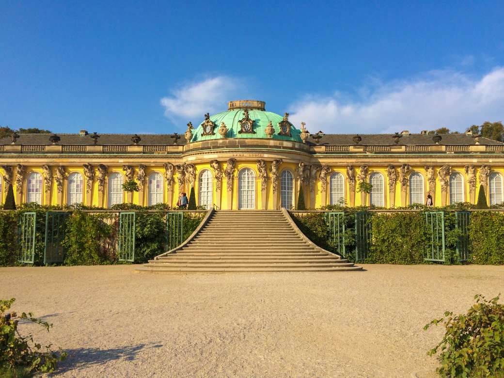 Potsdam Sanssouci Schlossanlage Puzzlespiel online