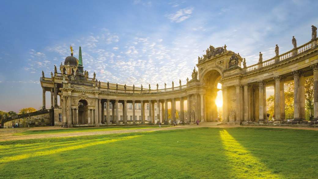 Potsdam Sanssouci palace complex online puzzle