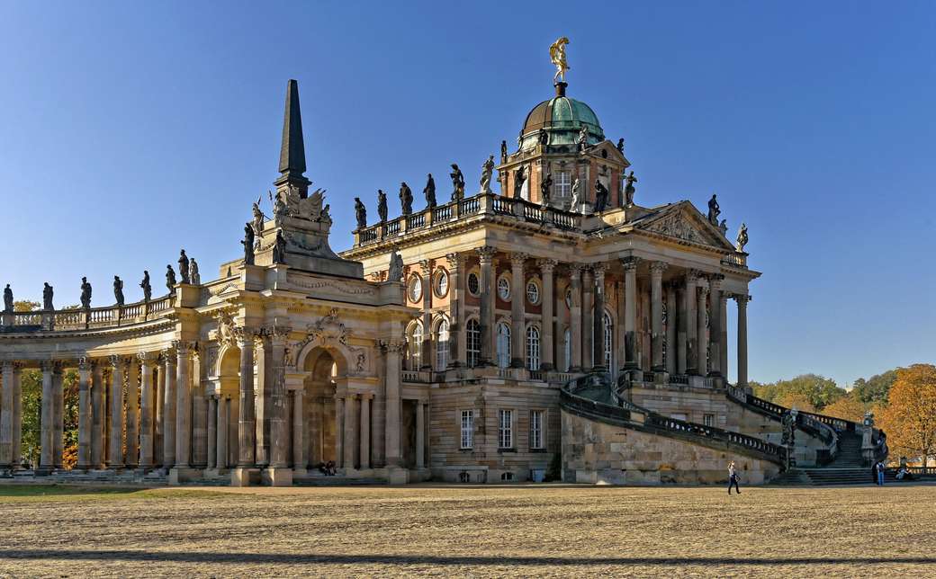 Potsdam Sanssouci palatskomplex pussel på nätet