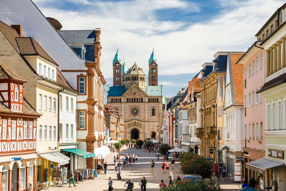 Centrum města Speyer skládačky online